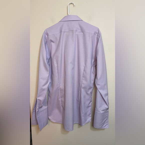 Hawes & Curtis ST James Slim Fit Button Down Shirt French Cuffs Sz 16.5/36 - Picture 9 of 17